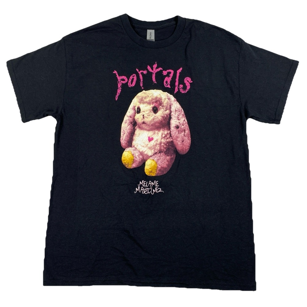 Melanie Martinez Portals Bunny Concert T-Shirt Adult Large Black